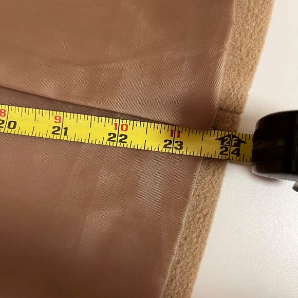 St John's Bay Dress Coat - with large reinforced brown buttons and inside pocket - Picture 15 of 16